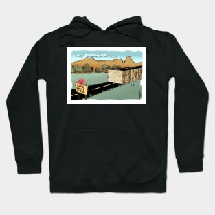 Construction ahead. Hoodie